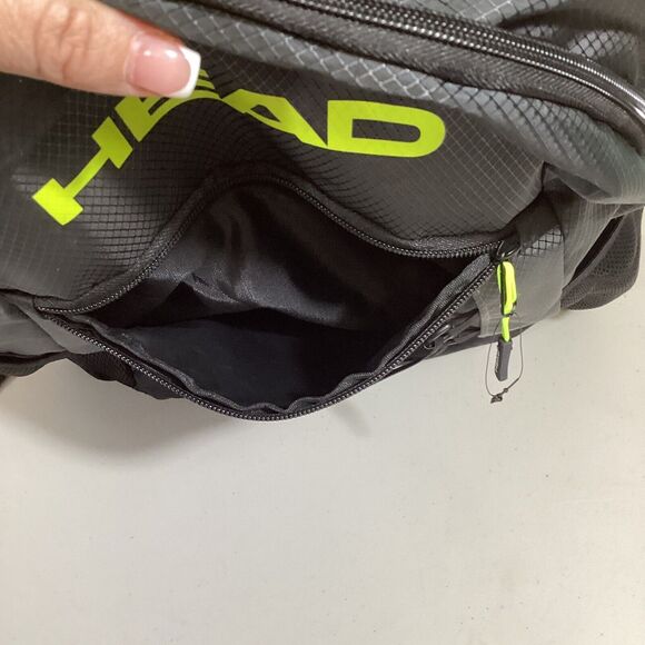 HEAD Backpack W/ 3 Pockets, Bungee & Dual Cup Holders-BLACK-Back To School - Picture 5 of 10